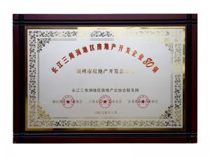 長(zhǎng)江三角洲地區(qū)房地產(chǎn)開發(fā)企業(yè)80強(qiáng)