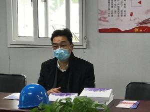 市建設(shè)局黨委書記、局長戴健赴房總集團(tuán)市北32#地塊視察復(fù)工復(fù)產(chǎn)安